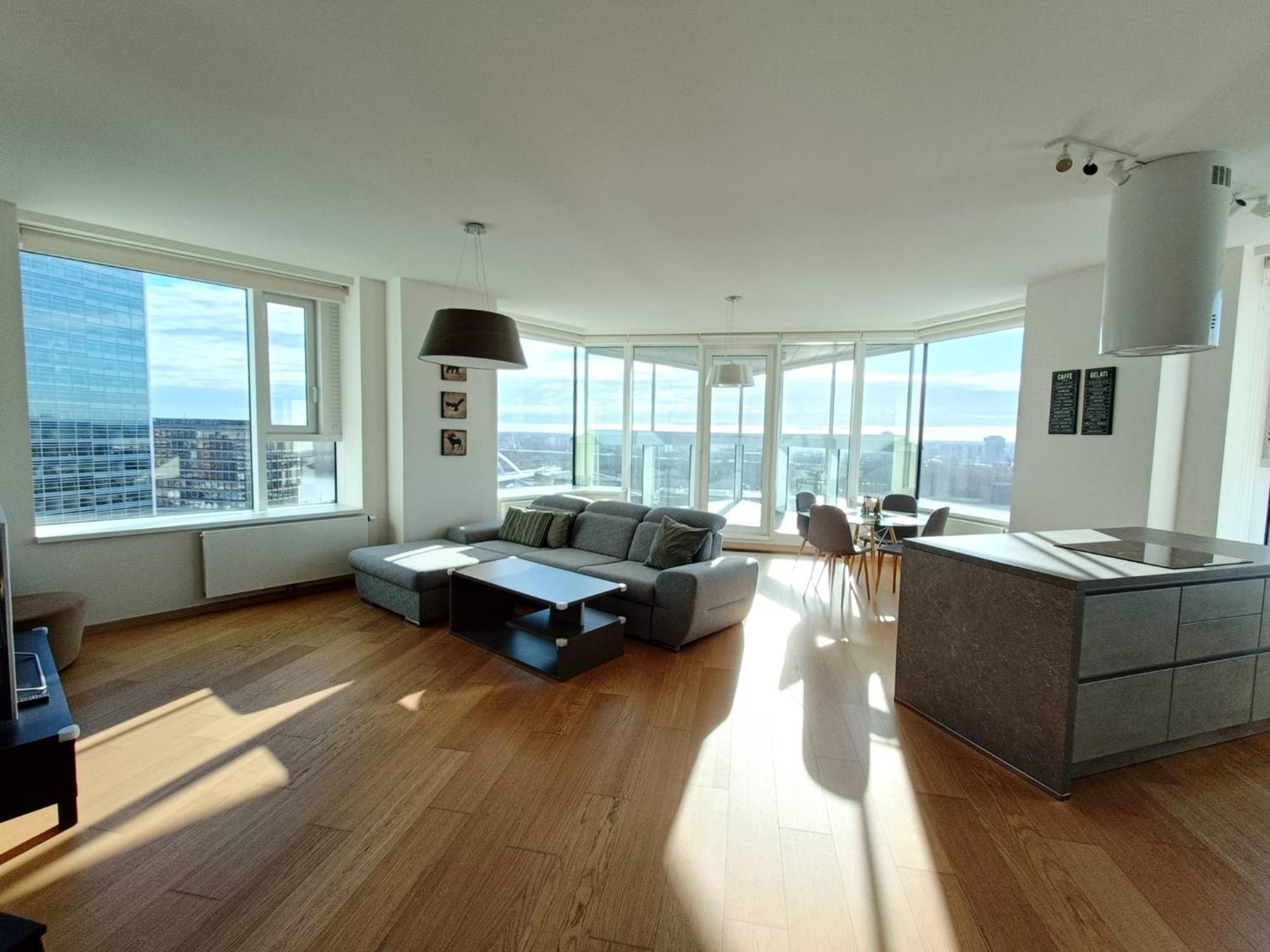 Sag Panorama Apartment 3 Rooms 19Th Floor Great View Free Parking Bratislava Exterior foto